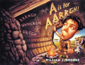 A-is-for-AARGH! bookcover illustration