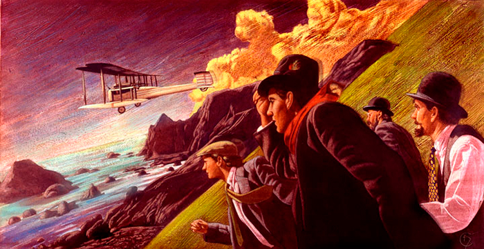 The First Trans-Atlantic Flight